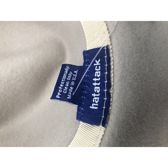 MSRP $133 Women’s Hat Attack Ava Felted 100% Wool Hat Beige Size O/S USA *READ main image 13